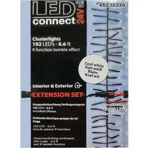 192 Cool White Cluster Light Set