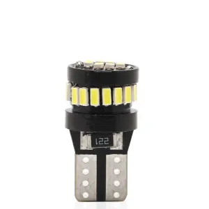 2Pcs T10 LED Canbus W5W LED Bulb Auto Lamp 3014 24SMD Car