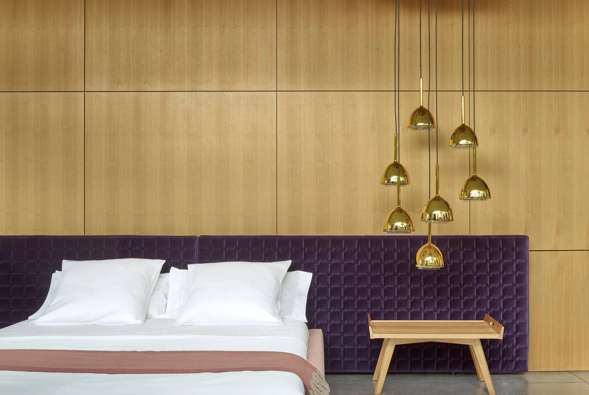 Brass Bell Suspended Ceiling Light 5 Cables