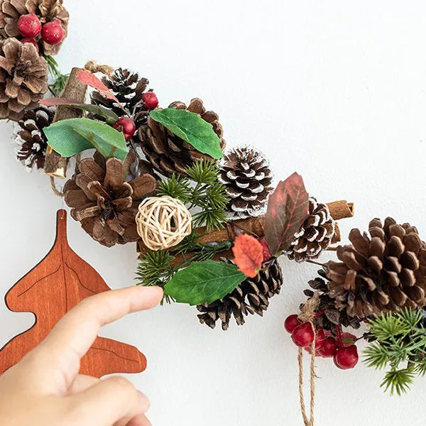 Christmas Pinecone String Lights