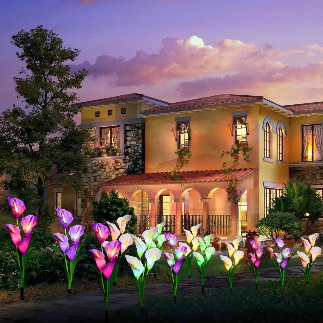 Decorative Garden Solar Lily Lights