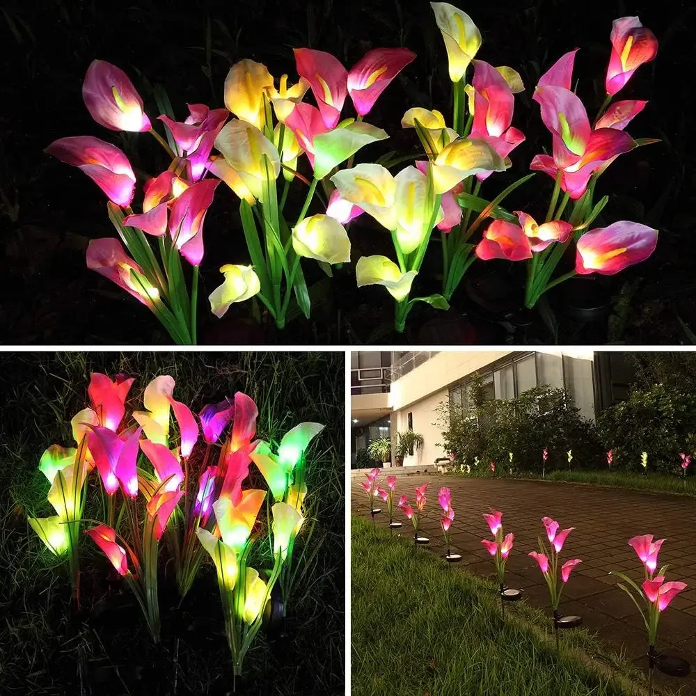 Decorative Garden Solar Lily Lights