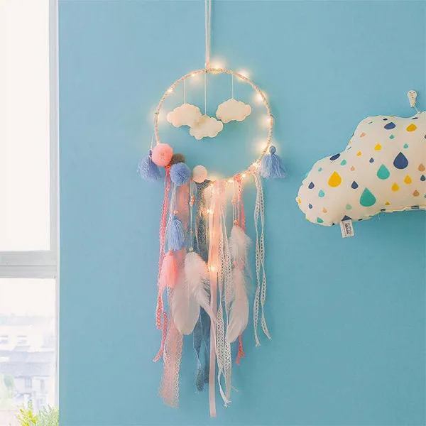DIY Cloud Dream Catcher