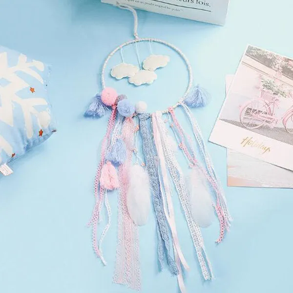 DIY Cloud Dream Catcher