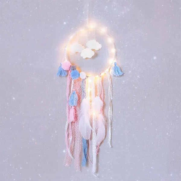 DIY Cloud Dream Catcher