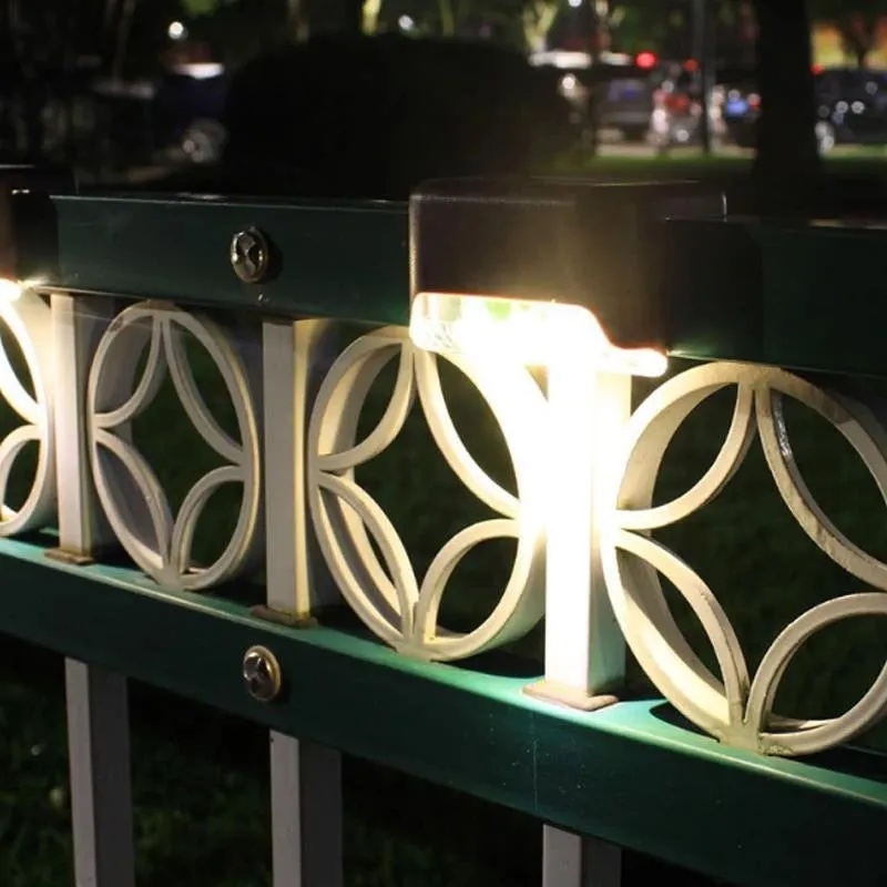 Edge Solar Powered Fence & Decking Lights (Set of 8)
