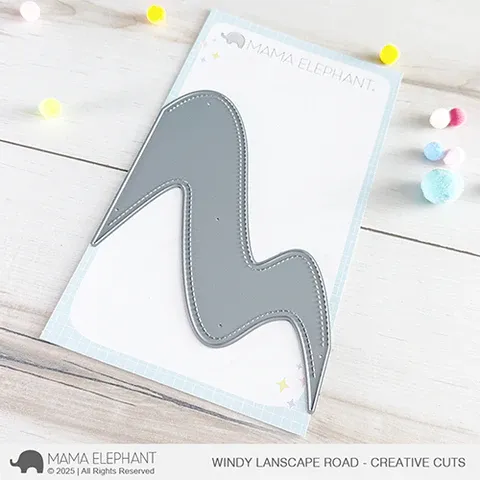 MAMA ELEPHANT: Windy Landscape | Creative Cuts