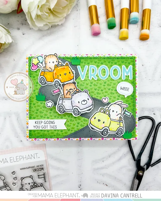 MAMA ELEPHANT: Windy Landscape | Creative Cuts