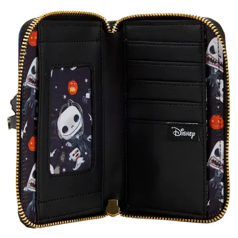 Pop By LF Disney NBC Jack Skellington House ZipAround Wallet