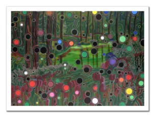 Reflecting on perceptions of Reality, Giclee reproduction on paper by David HeatwoleCollectible Giclee reproduction on Paper