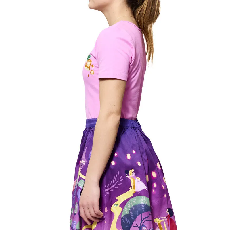 SS Disney Rapunzel Lanterns Kelly Top