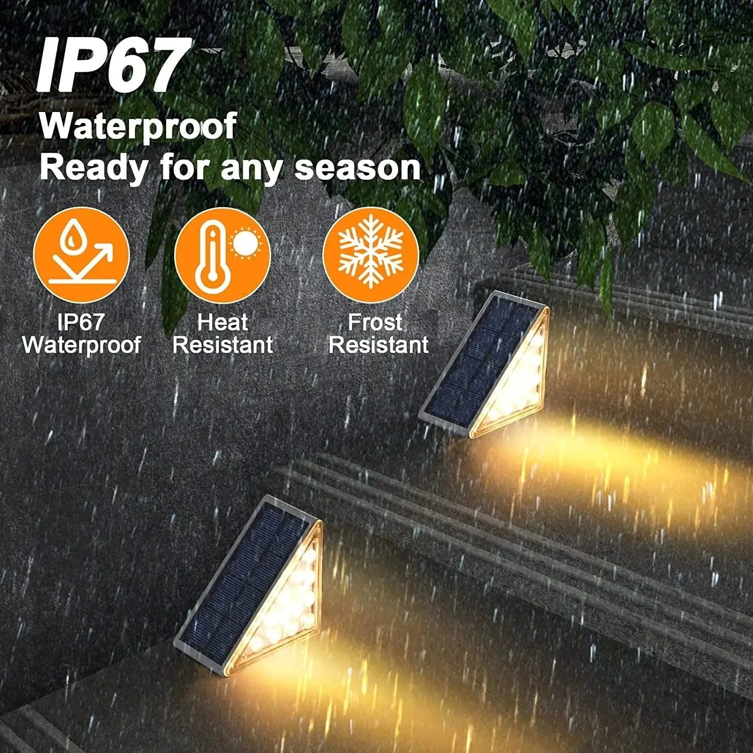 vivid led solar outdoor lights